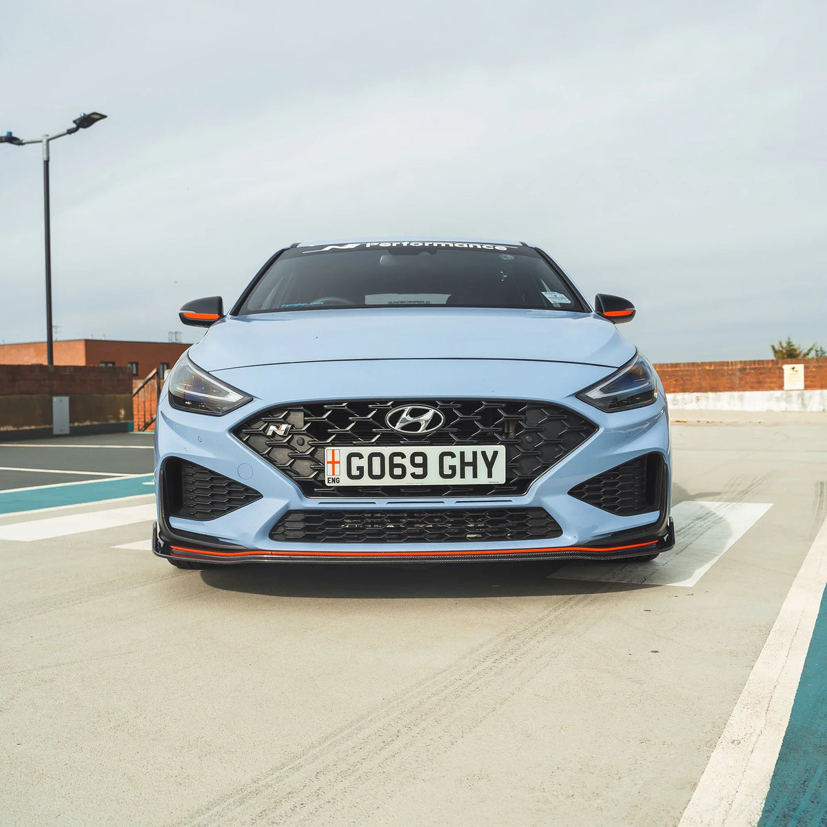 Hyundai i30 N Facelift Carbon Front Lip – CT Design