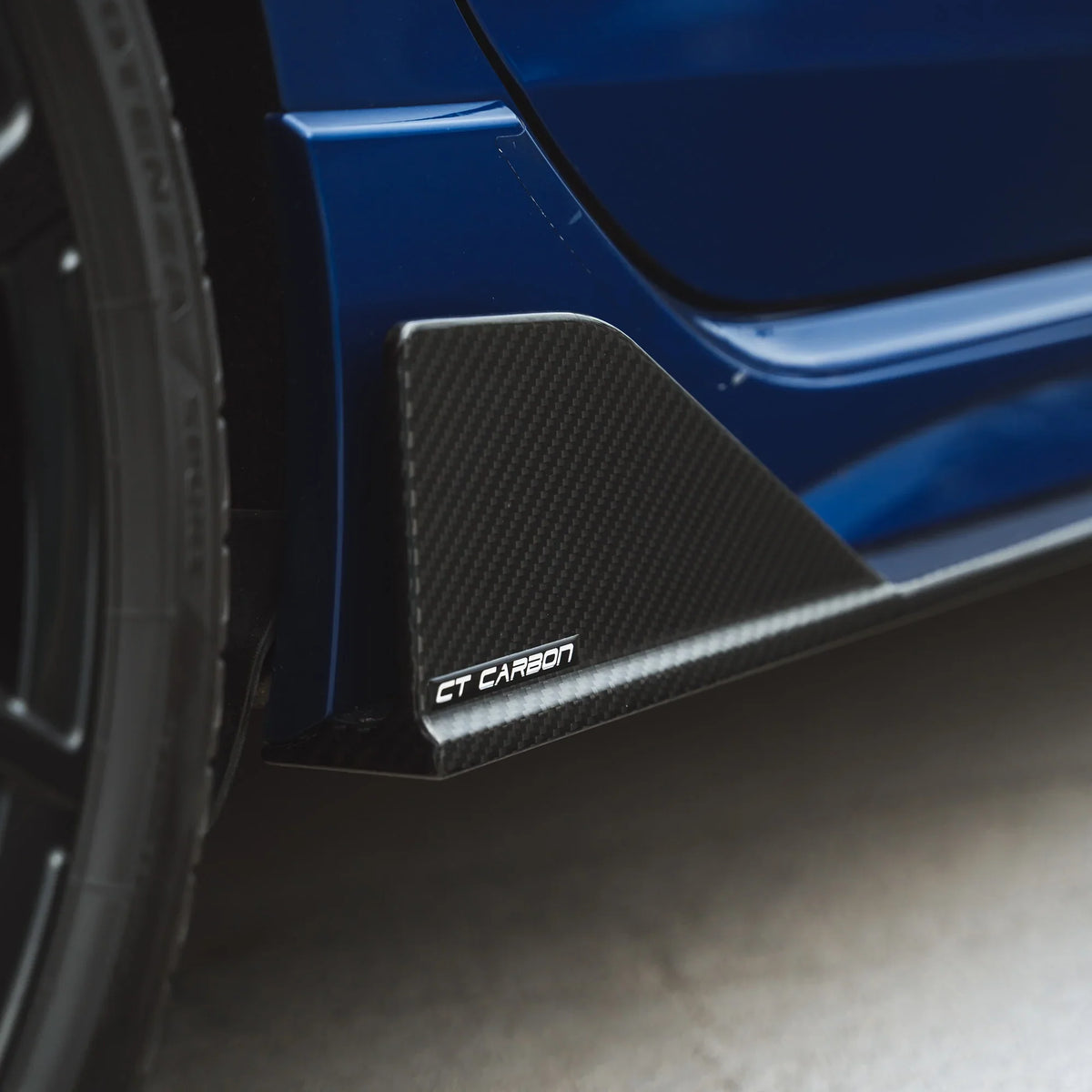 VW Golf 8 R MK8 Carbon Side Skirts – CT Design