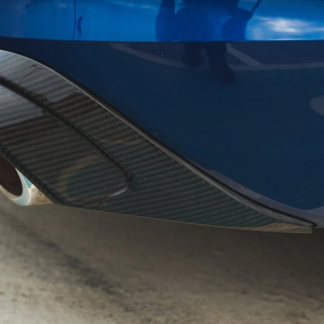 VW Golf 8 R MK8 Carbon Rear Diffuser – CT Design