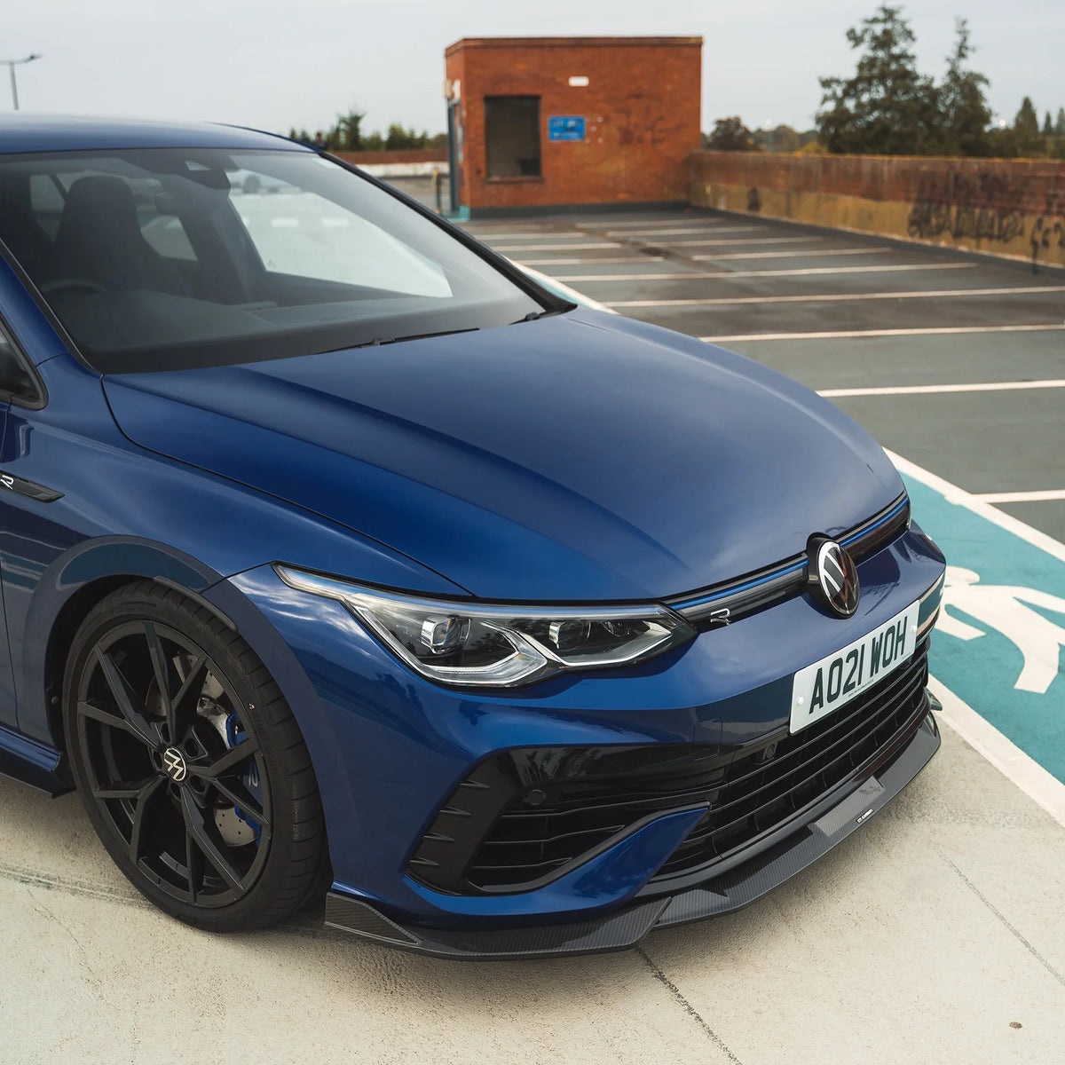 VW Golf 8 R MK8 Carbon Front Lip – CT Design | DTC Certificate