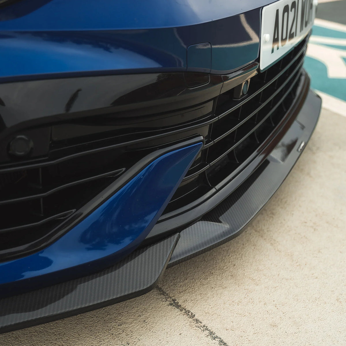 VW Golf 8 R MK8 Carbon Front Lip – CT Design | DTC Certificate