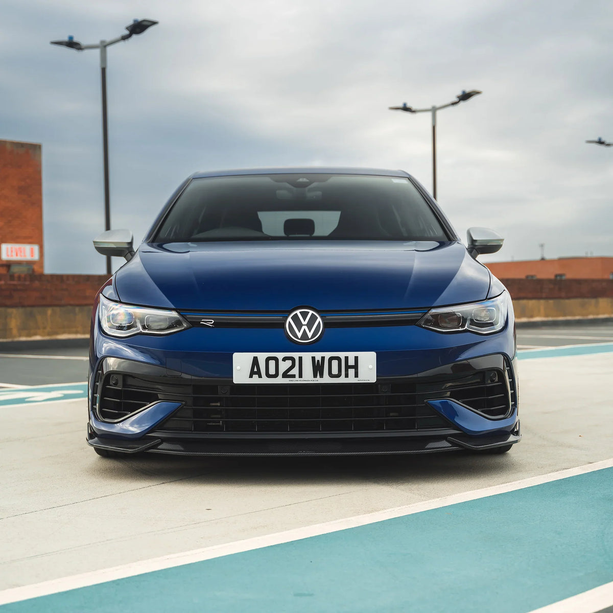 VW Golf 8 R MK8 Carbon Front Lip – CT Design | DTC Certificate