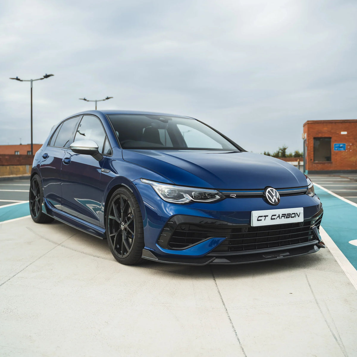 VW Golf 8 R MK8 Carbon Side Skirts – CT Design