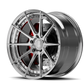 Lowide Wheels LWW 2.9 — two-piece forged wheel, studio three-quarter view, 18–23 inch