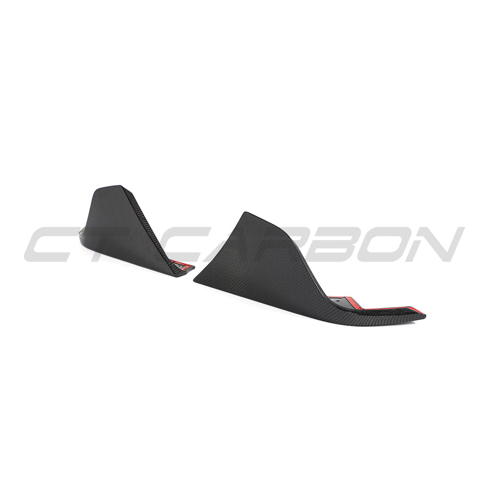 Toyota GR Supra A90 Carbon Rear Side Splitters – CT Design