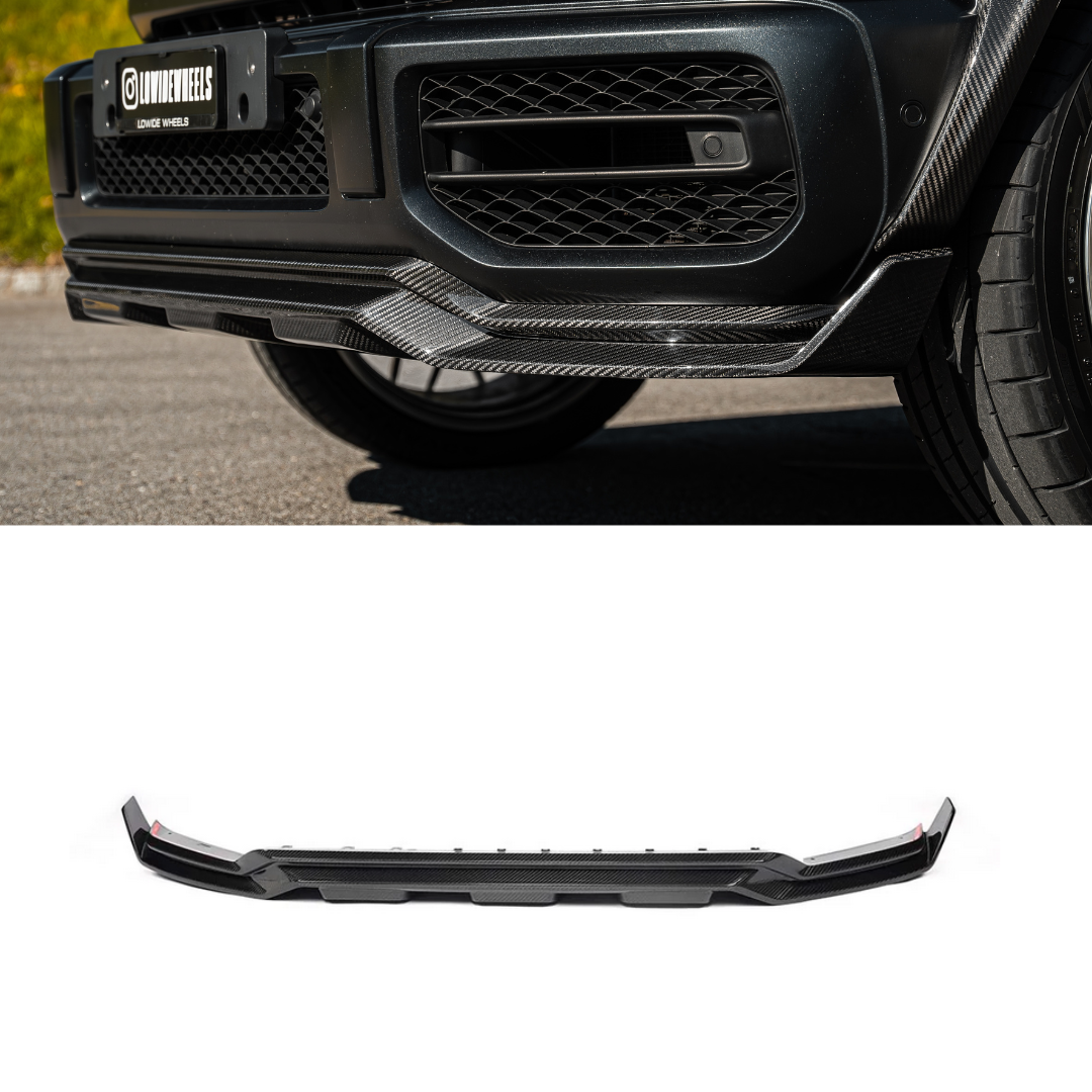 Mercedes-Benz G63 W463 Carbon Front Lip – CT Design | DTC Certificate