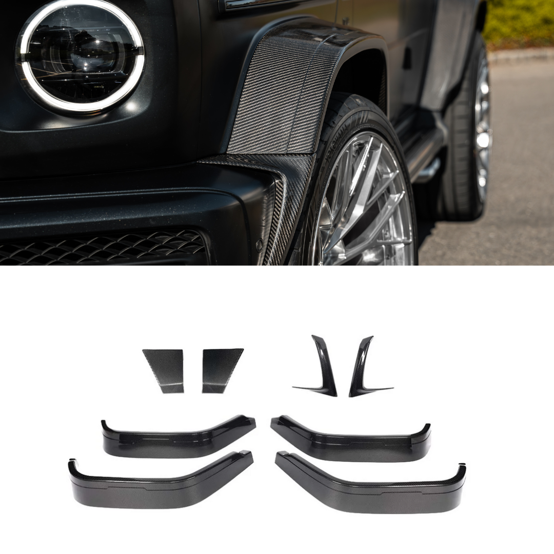 Mercedes-AMG G63 W463 Carbon Fender Flares – CT Design