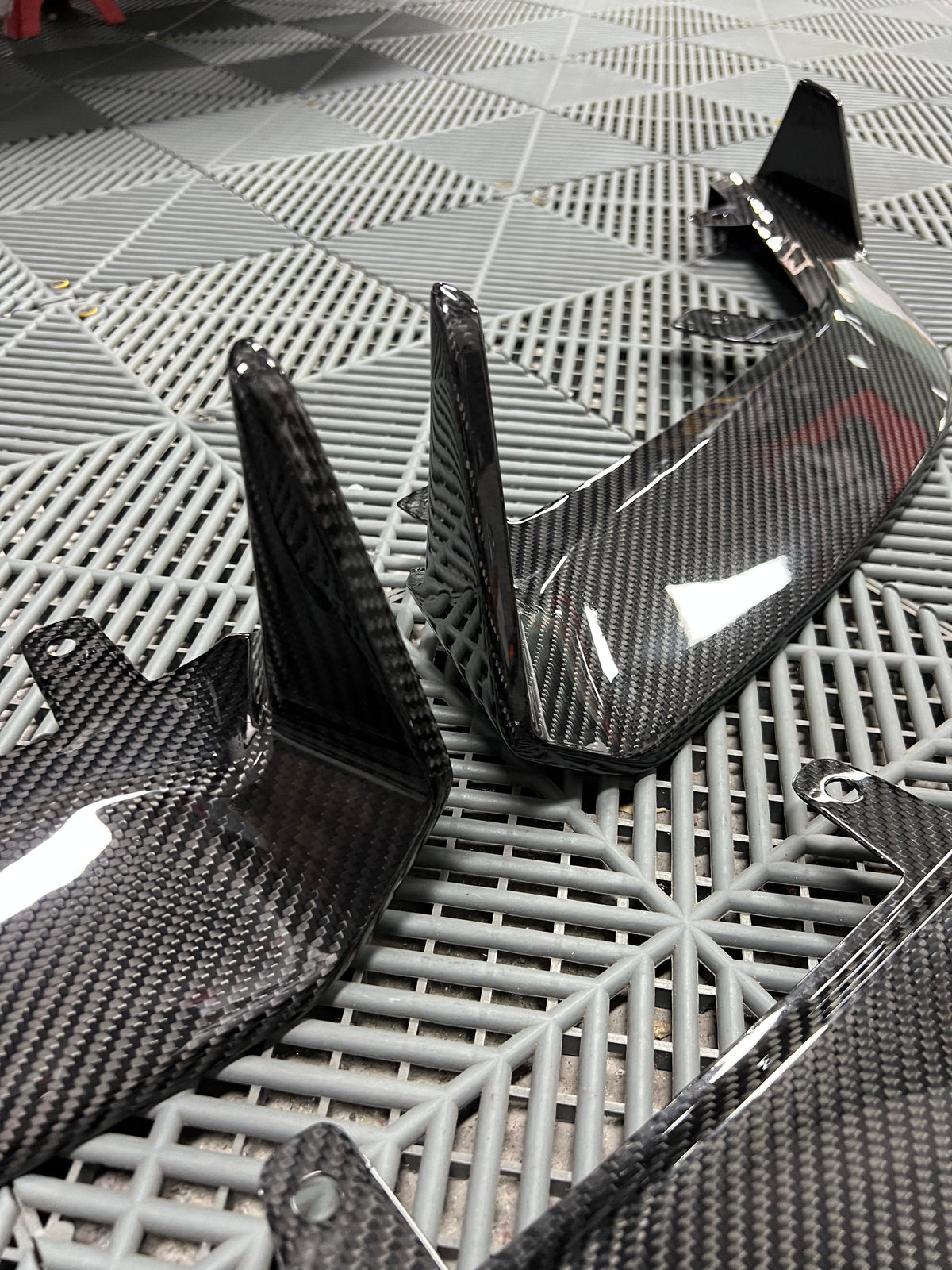 BMW G87 M2 LP Carbon AD Style Front Lip