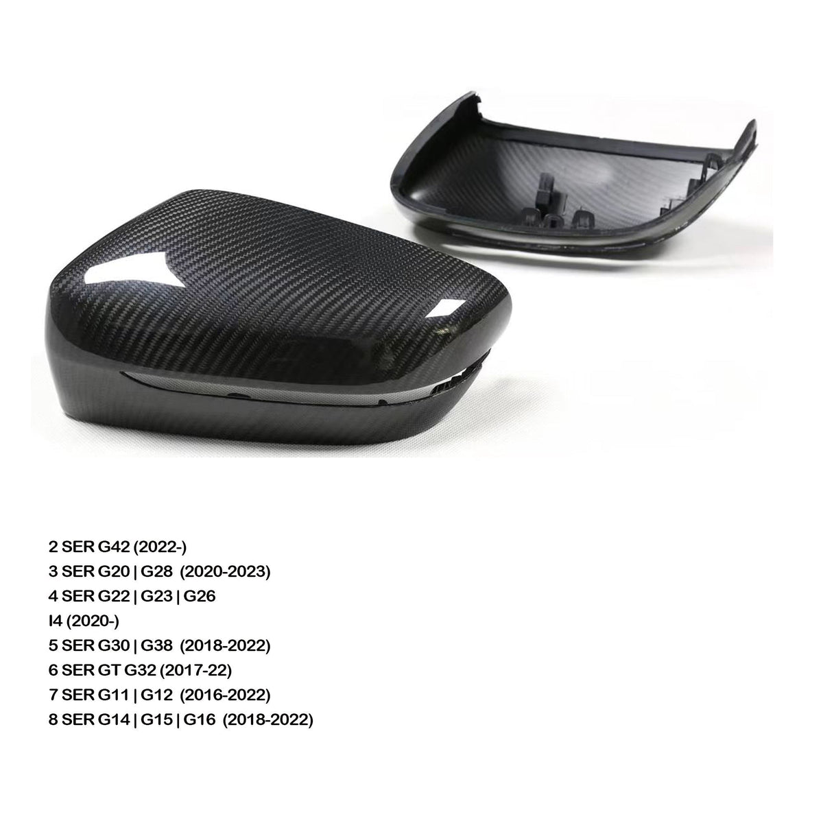 BMW G20/G22 LP Carbon Mirror Caps