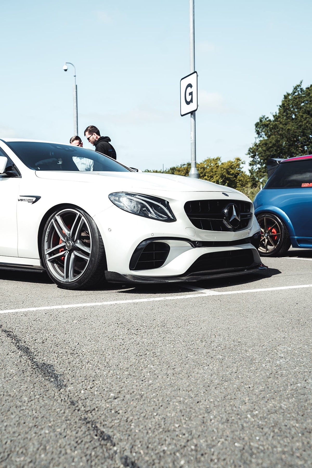 Mercedes-Benz E63 W213 Pre-Facelift Carbon Front Lip – CT Design