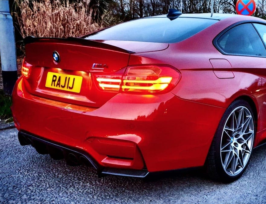 BMW M4 F82 Carbon Rear Spoiler Lip MP Style – CT Design