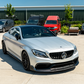 Mercedes C63 W205 Coupe Carbon Front Lip B Style – CT Design