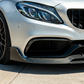 Mercedes C63 W205 Coupe Carbon Front Lip B Style – CT Design