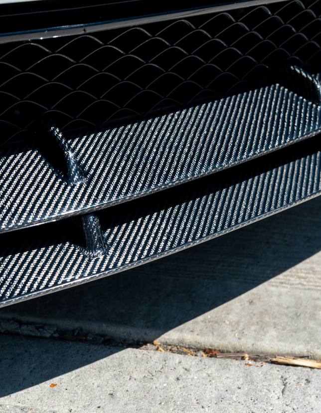 Mercedes C63 W205 Coupe Carbon Front Lip B Style – CT Design