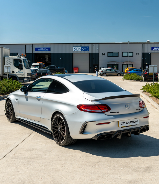 Mercedes C63 W205 Coupe Carbon Rear Canards – CT Design