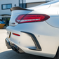 Mercedes C63 W205 Coupe Carbon Rear Canards – CT Design