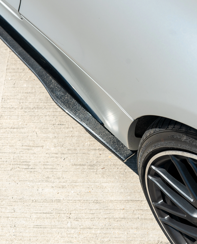 Mercedes C63 W205 Carbon Side Skirts – CT Design
