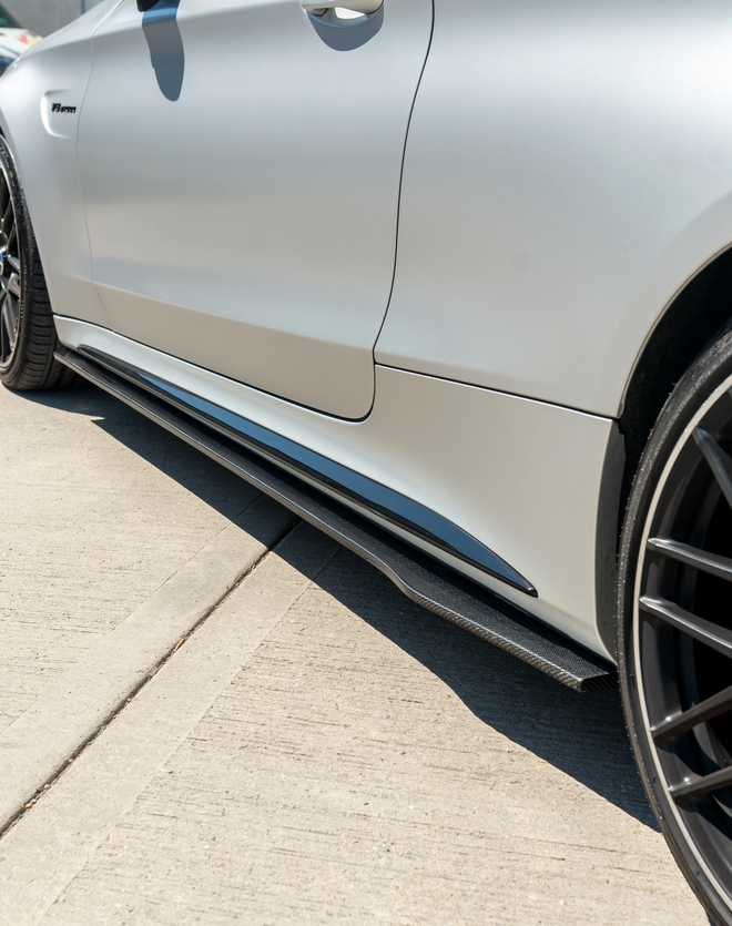 Mercedes C63 W205 Carbon Side Skirts – CT Design