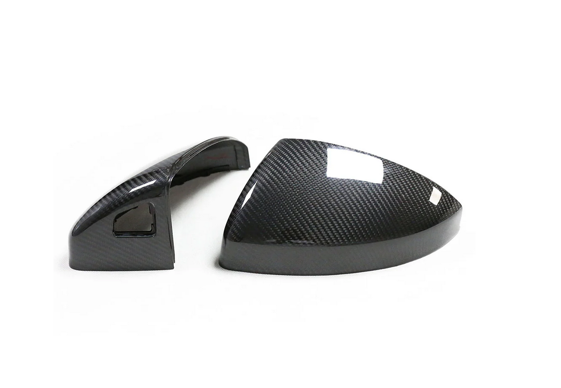 Audi R8 V10 Carbon Mirror Caps with Lane Assist – CT Design