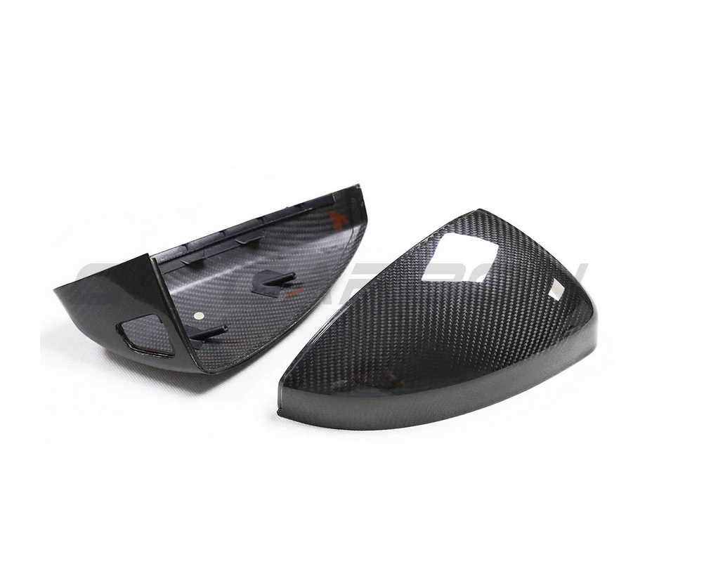 Audi R8 V10 Carbon Mirror Caps with Lane Assist – CT Design