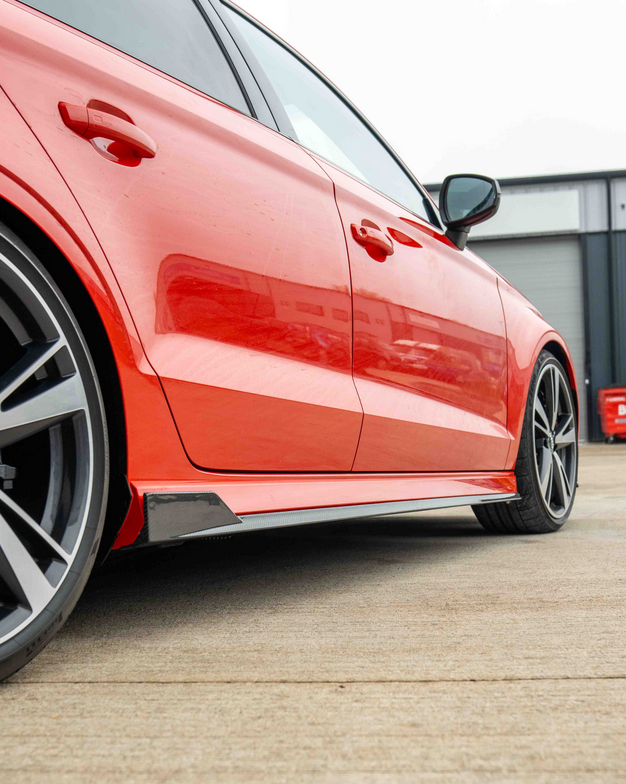Audi RS3 8V Carbon Side Skirts V2 – CT Design