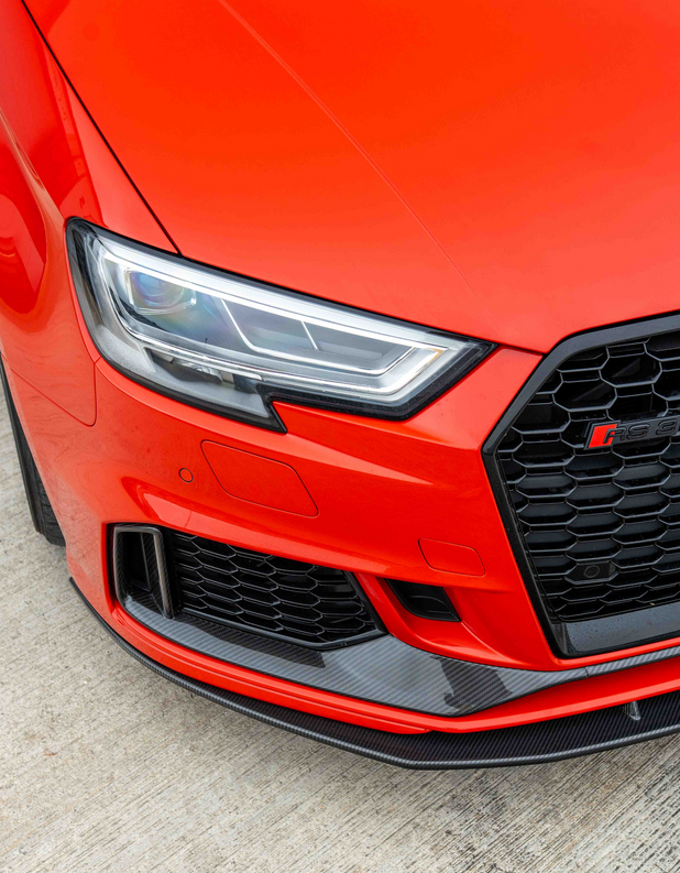 Audi RS3 8V Saloon Carbon Front Lip – CT Design
