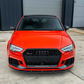 Audi RS3 8V Saloon Carbon Front Lip – CT Design