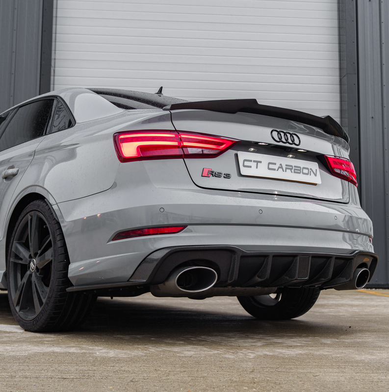 Audi RS3 8V Facelift Saloon Carbon Rear Diffuser – CT Design