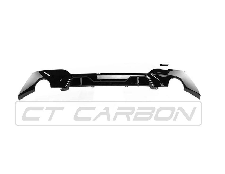 BMW 3 Series G20 / G21 Gloss Black Rear Diffuser V3 – CT Design