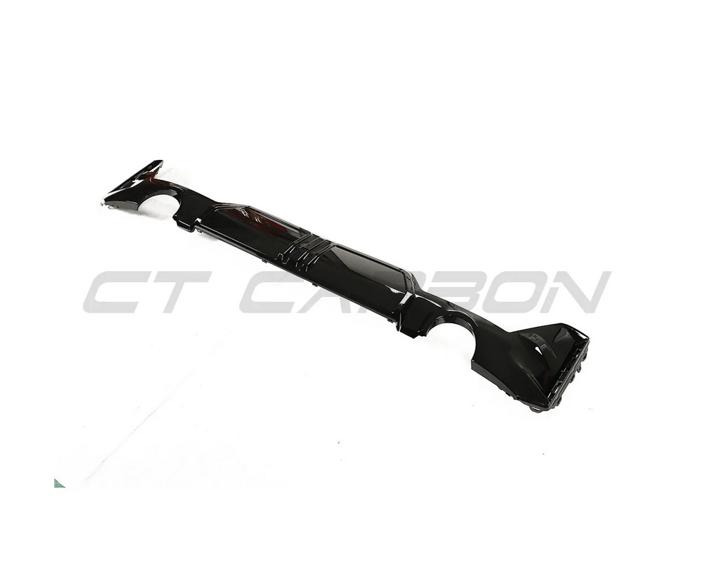 BMW 3 Series G20/G21 Facelift Gloss Black Rear Diffuser V3 – CT Design