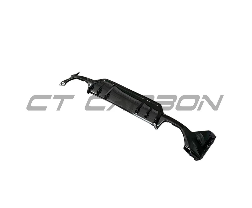 BMW 3 Series G20/G21 Facelift Rear Diffuser Gloss Black V2 – CT Design