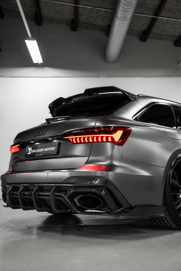 Audi RS6 C8 Carbon Rear Diffuser – CT Design