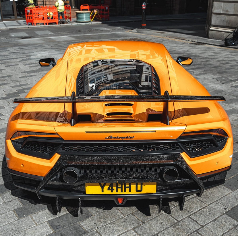 Lamborghini Huracan Performante Carbon Rear Diffuser Fins – CT Design
