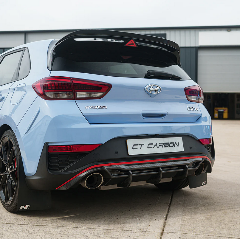 Hyundai i30 N Facelift Carbon Rear Diffuser – CT Design