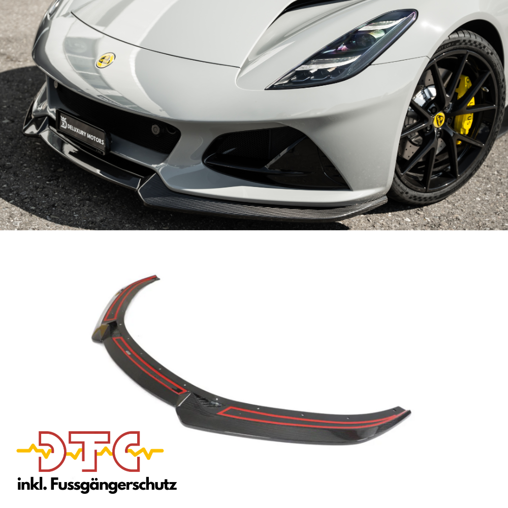 Lotus Emira Carbon Front Lip – CT Design | DTC Certificate
