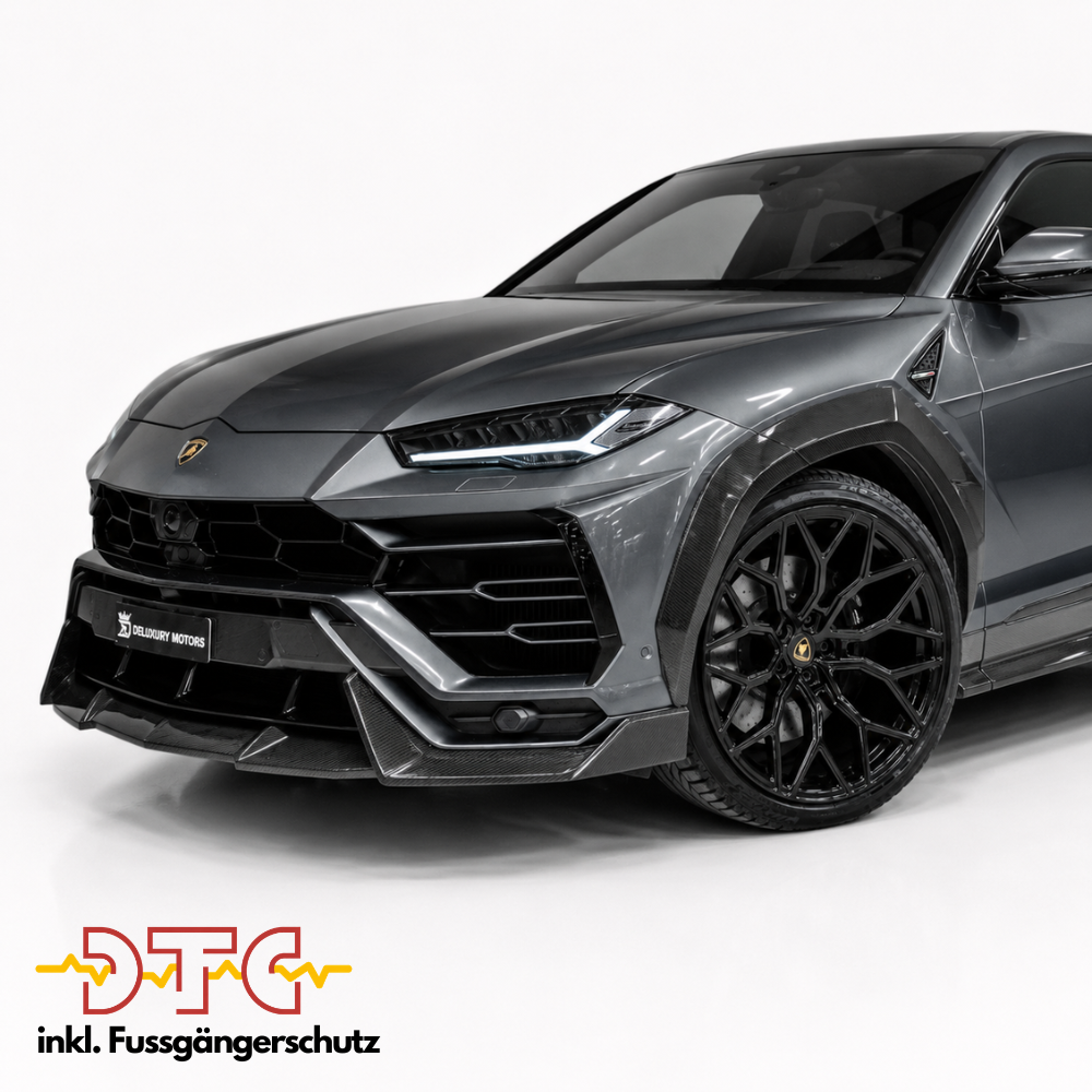 Lamborghini Urus Carbon Front Lip – CT Design | DTC Certificate