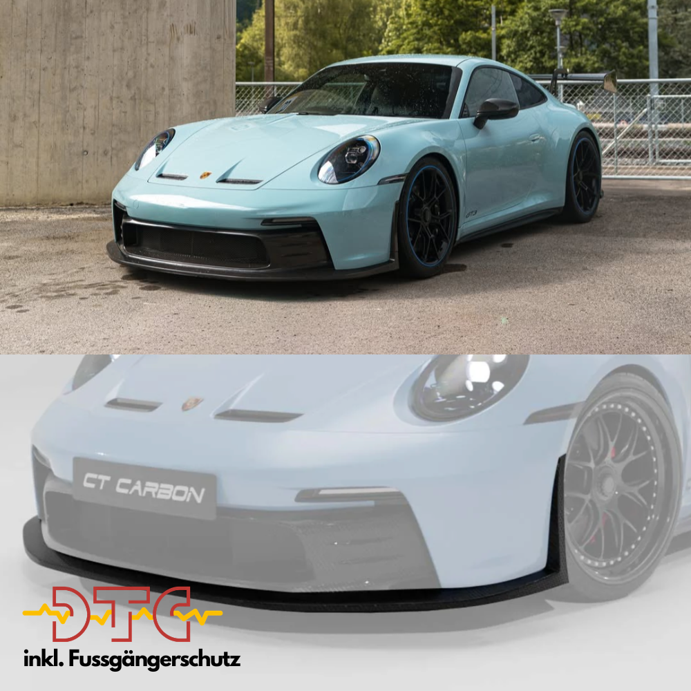 Porsche 911 992.1 GT3 Carbon Front Lip – CT Design | DTC Certificate