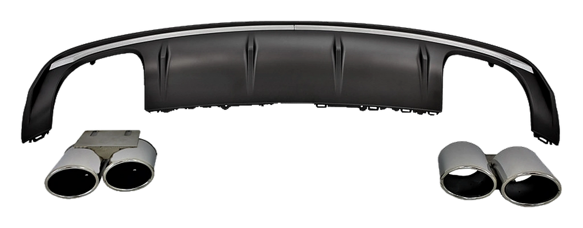 Audi A3 (8V) Rear Diffuser S3 Look