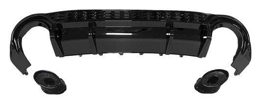 Audi A3 Sportback S-Line (8Y) Rear Diffuser & Exhaust Tips V3