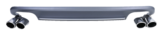 Audi A5 Coupe (B8) Dual-Exit Rear Diffuser OO-OO