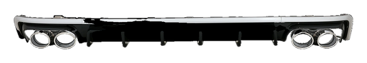 Audi A6 (4K/C8) Rear Diffuser S6 Look