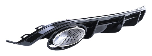 Audi A6 Facelift S-Line (4G/C7) Rear Diffuser RS6 Look V2