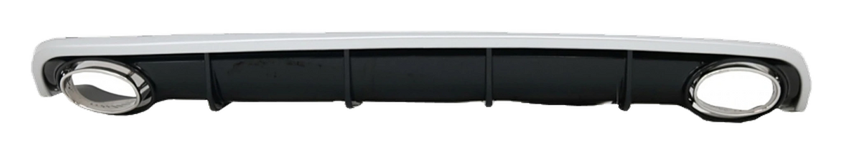 Audi A6 (until 09.2014) (4G/C7) Rear Diffuser RS6 Look V1