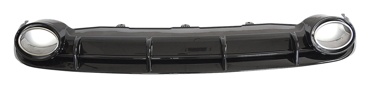 Audi A6 (until 09.2014) (4G/C7) Rear Diffuser RS6 Look V2