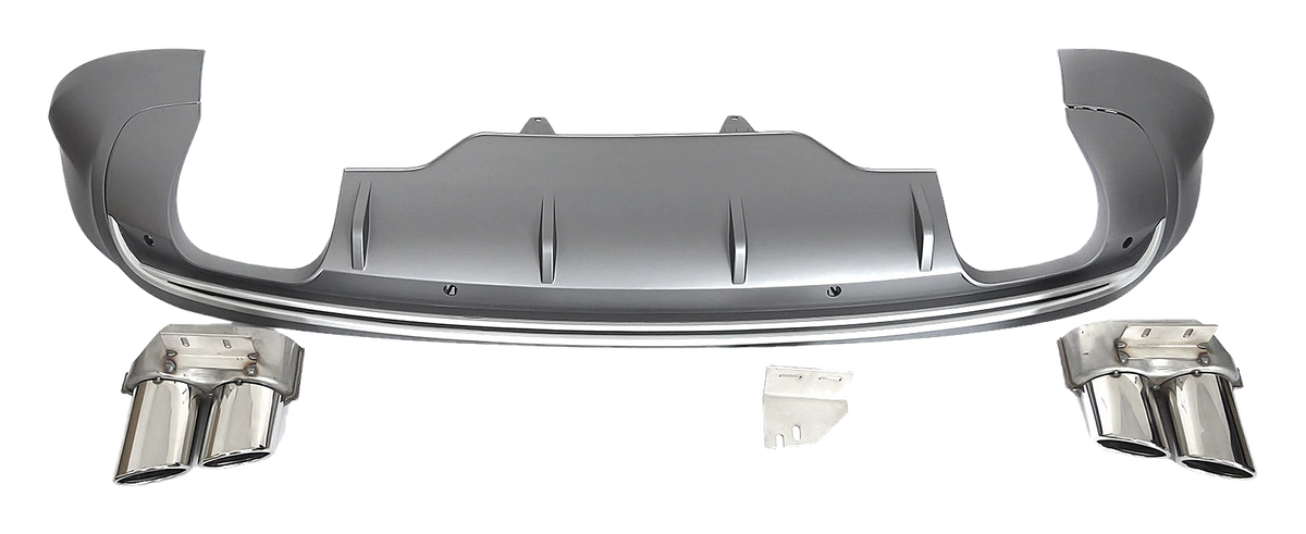 Audi Q5 Rear Diffuser SQ5 Look & Exhaust Tips OO-OO