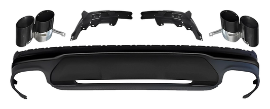Audi Q7 4M (from 2019) Rear Diffuser SQ7 Look OO-OO V3