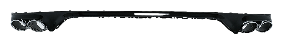 Audi Q8 Rear Diffuser & Exhaust Tips V1