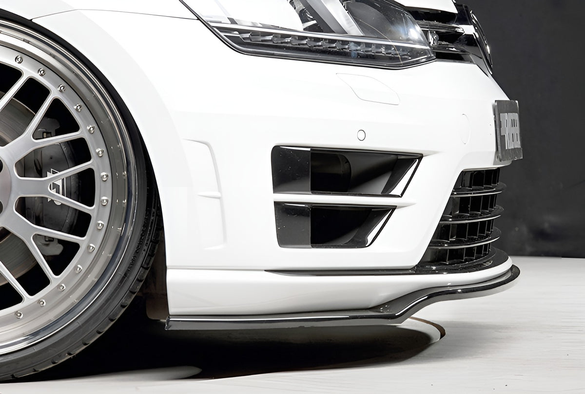 VW Golf 7 R / R-Line Rieger Front Splitter – Ref. RIE00059566