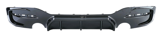 BMW F20LCI/F21LCI Dual-Exit Rear Diffuser M Performance Look V2