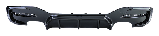 BMW F20LCI/F21LCI Dual-Exit Rear Diffuser M Performance Look V3